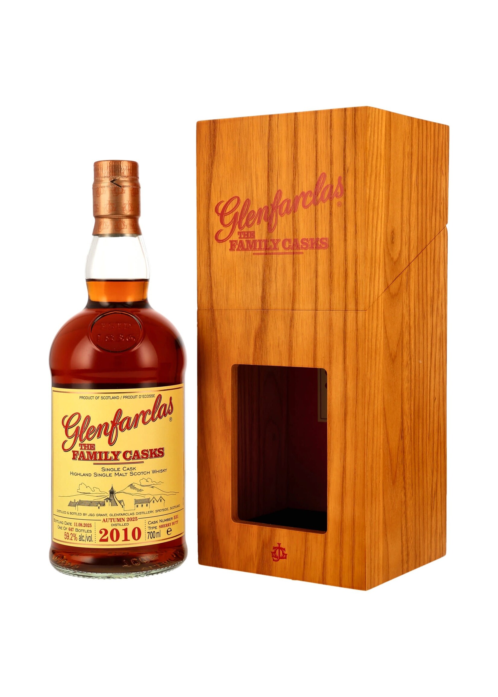 Glenfarclas 2010 Family Cask 531 59,2%