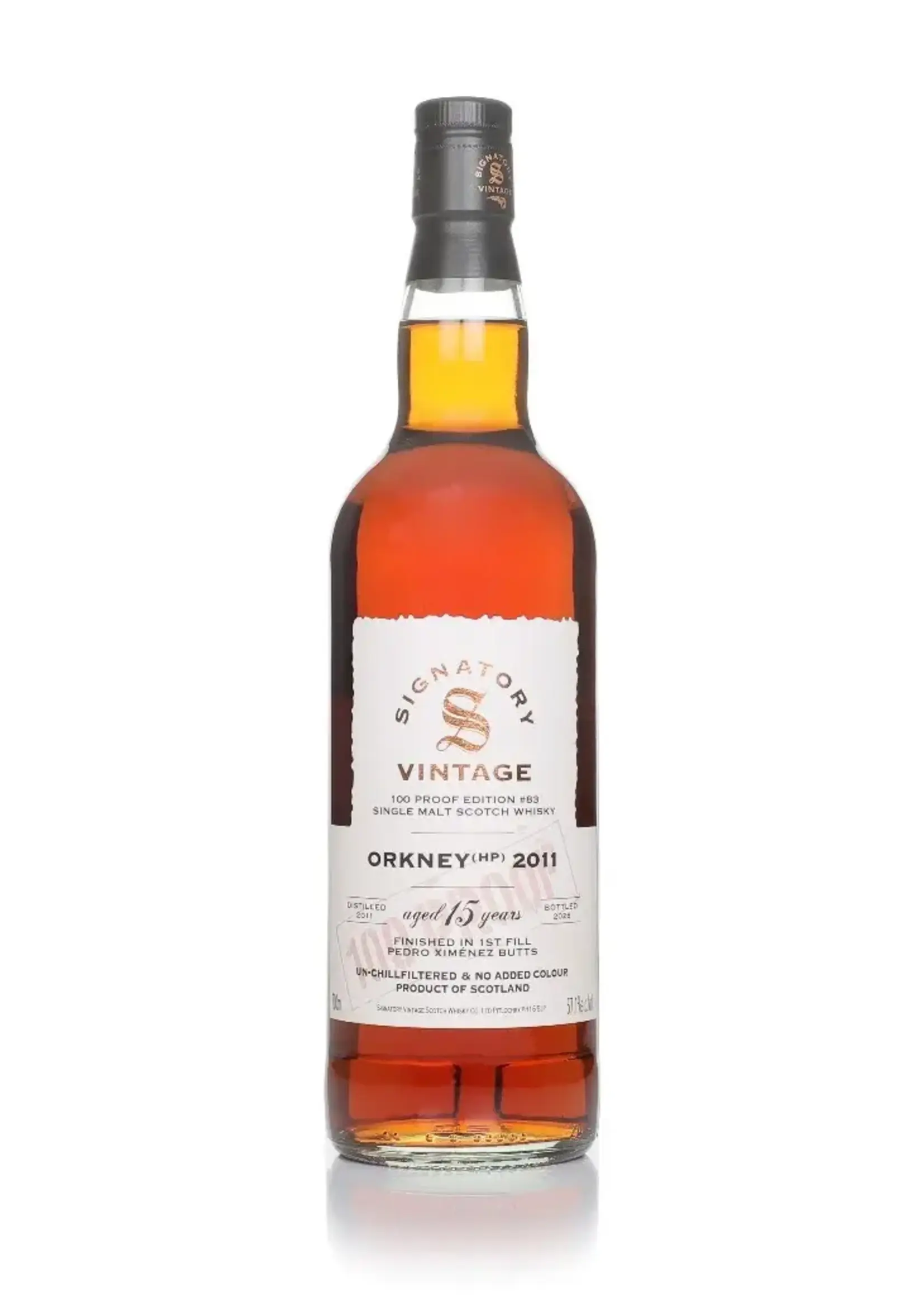 Signatory 100 Proof Orkney 2011 15Y