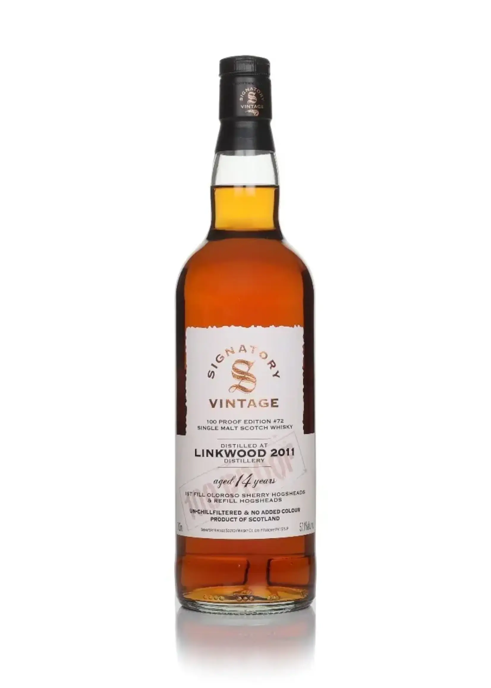 Signatory 100 Proof Linkwood 2011 14Y