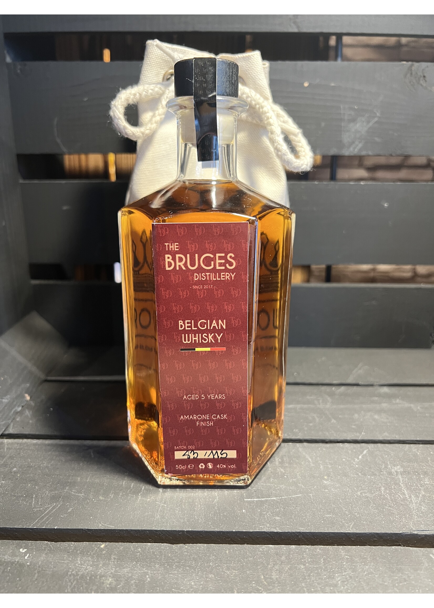 The Bruges Distillery 5Y Amarone Finish