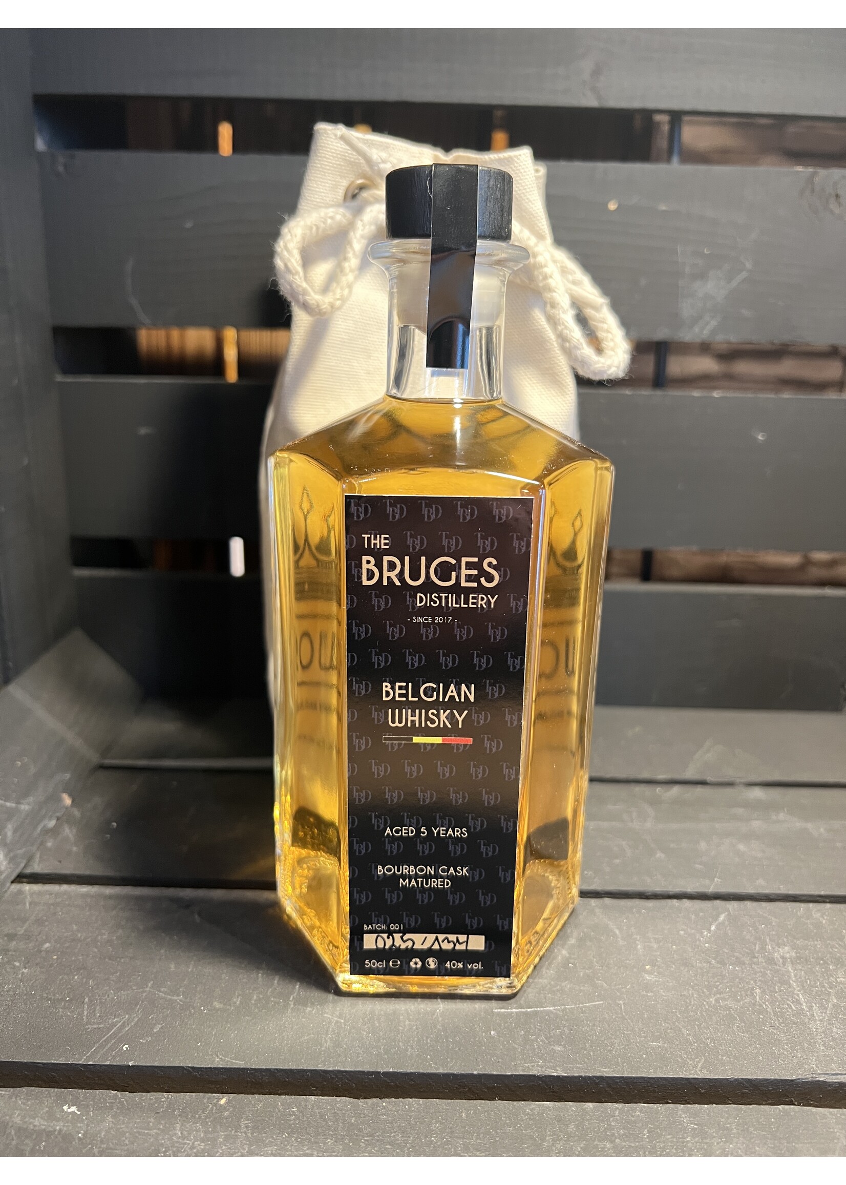 The Bruges Distillery 5Y Bourbon Cask