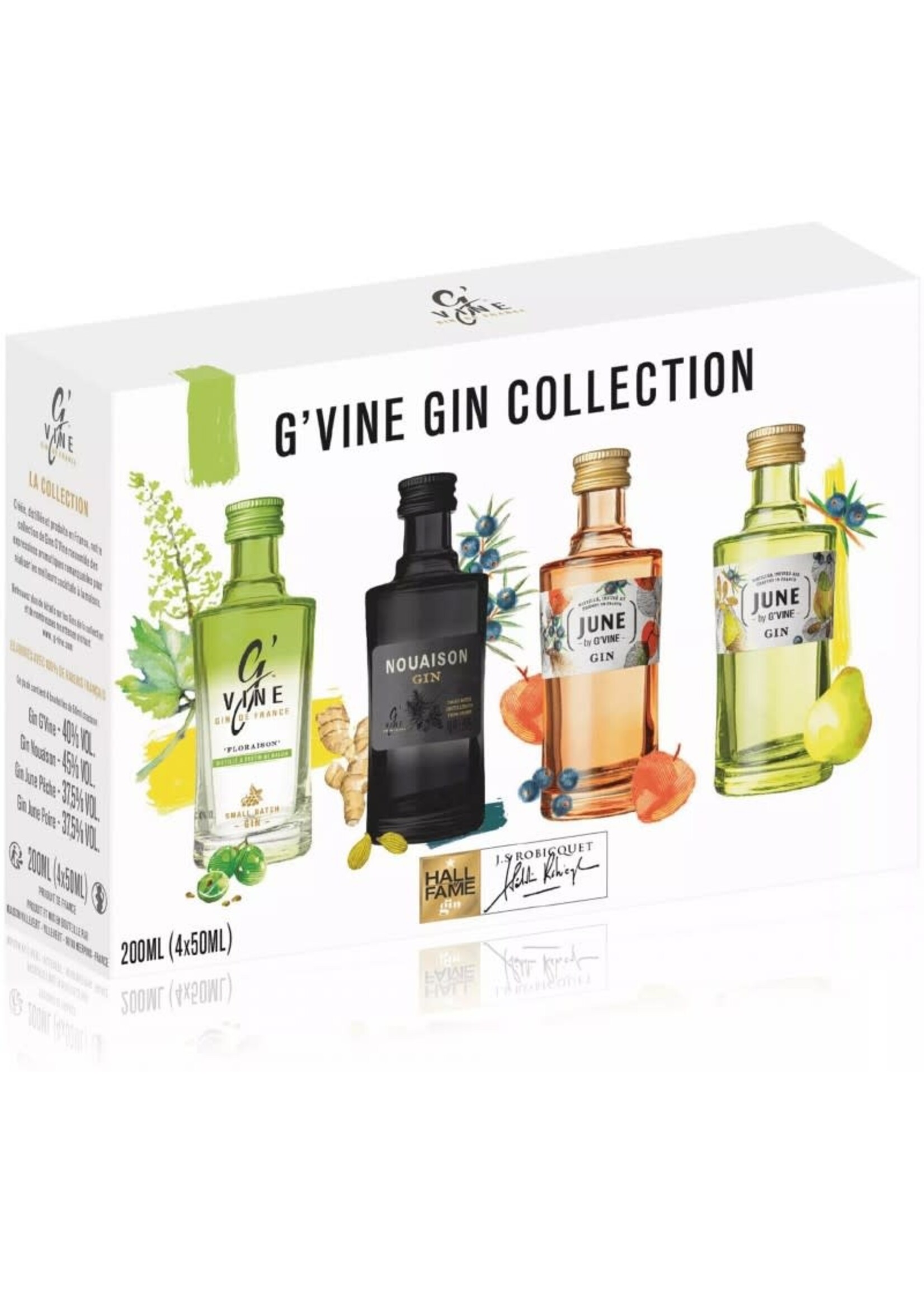 G'vine Gin Collection 4x5cl