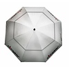 Clicgear 68 inch Double Canopy Golf Umbrella - Silver