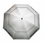 Clicgear Paraguas de Golf Double Canopy de 68 pulgadas - Plata