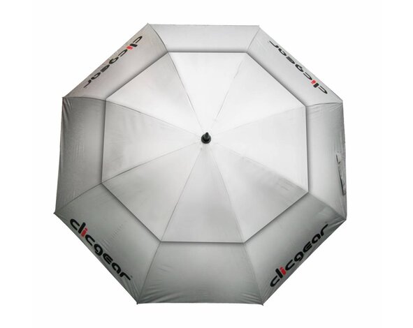 Clicgear Clicgear 68 inch Double Canopy Golf Umbrella - Silver