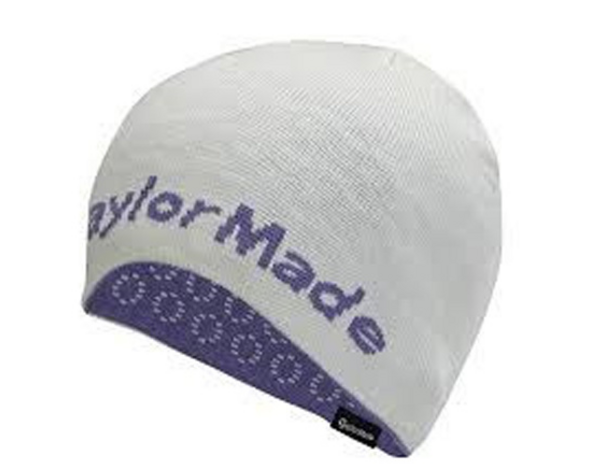 TaylorMade TaylorMade Reversible Ladies Beanie - Blanco Morado