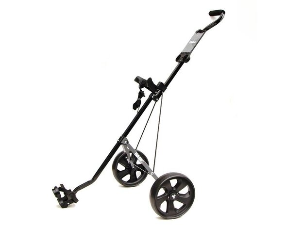 FastFold FastFold Basic Aluminium 2-wheel Golf trolley - Black