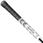 GolfPride New Decade MultiCompound ESTÁNDAR Grip - Blanco Negro