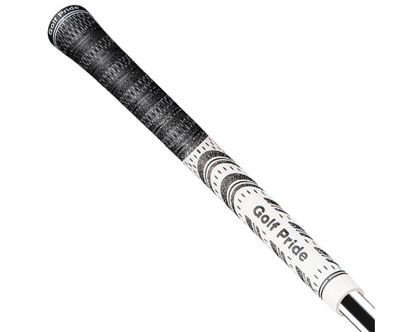 GolfPride GolfPride New Decade MultiCompound ESTÁNDAR Grip - Blanco Negro