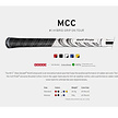 GolfPride GolfPride New Decade MultiCompound ESTÁNDAR Grip - Blanco Negro