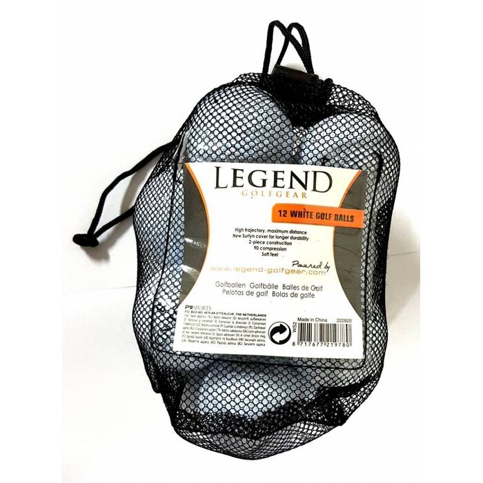 Legend Bolas de golf Legend Distance - Blanco - 12 Unidades