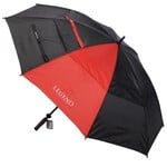 Legend Double Canopy Paraguas de golf - Negro Rojo