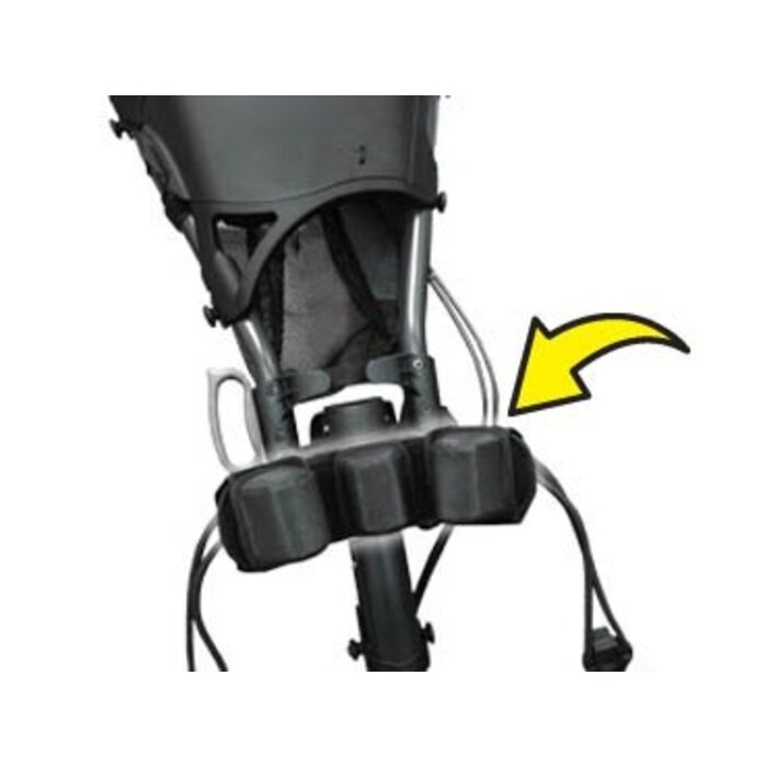 Clicgear Clicgear Cozy - Fijación de bolsa de golf trípode para carros de golf