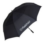 FastFold Doble Dosel Paraguas de Golf de Alta Gama - Negro