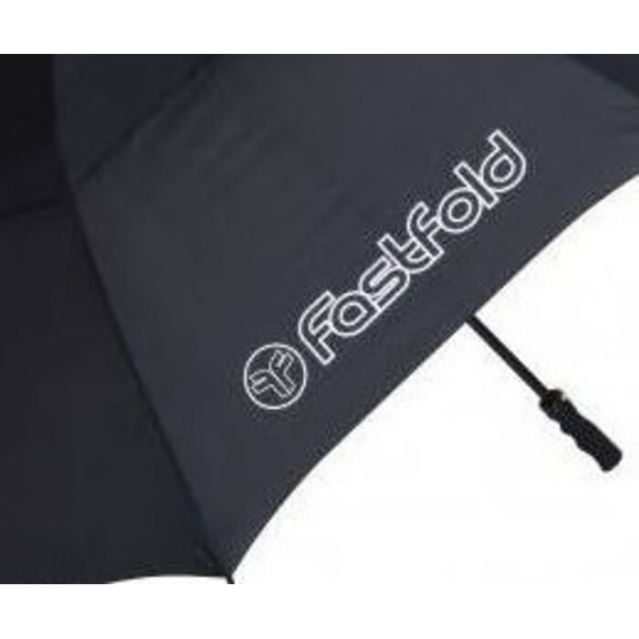 FastFold FastFold Double Canopy High End Golf Umbrella - Black