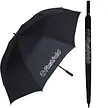 FastFold FastFold Doble Dosel Paraguas de Golf de Alta Gama - Negro