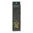 Nova Golf Nova Golf 'Born To Golf Forced To Work' Toalla de Golf - Gris Amarillo