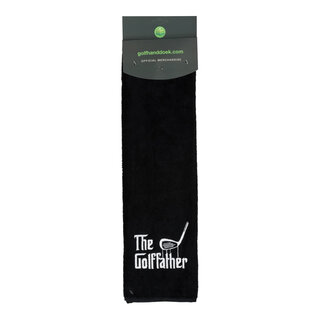 Nova Golf Nova Golf 'The Golffather' Toalla de golf - Negro Blanco