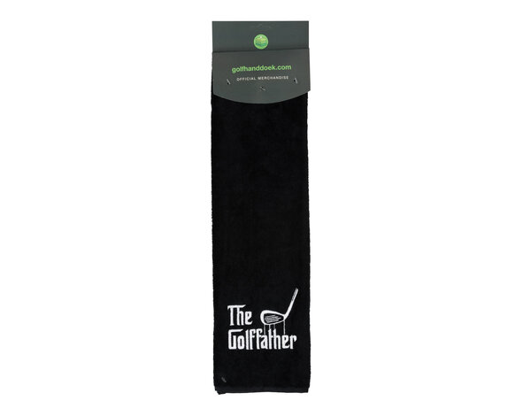 Nova Golf Nova Golf 'The Golffather' Toalla de golf - Negro Blanco
