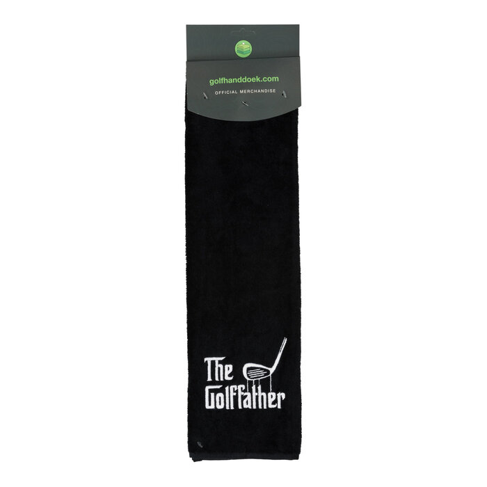 Nova Golf Nova Golf 'The Golffather' Toalla de golf - Negro Blanco