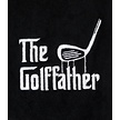Nova Golf Nova Golf 'The Golffather' Toalla de golf - Negro Blanco
