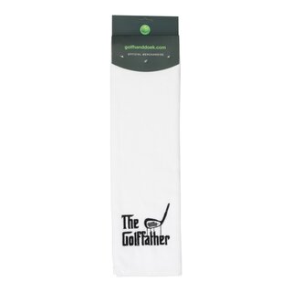 Nova Golf Nova Golf 'The Golffather' Toalla de Golf - Blanco Negro