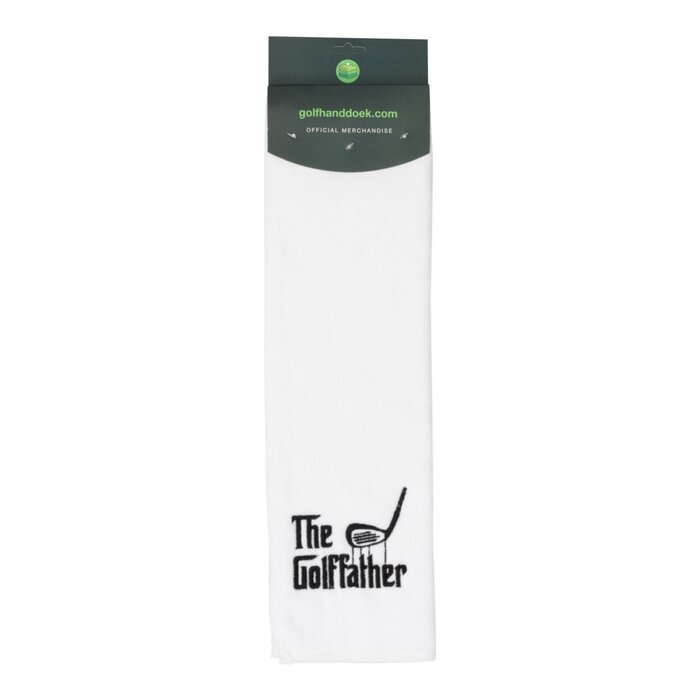 Nova Golf Nova Golf 'The Golffather' Toalla de Golf - Blanco Negro