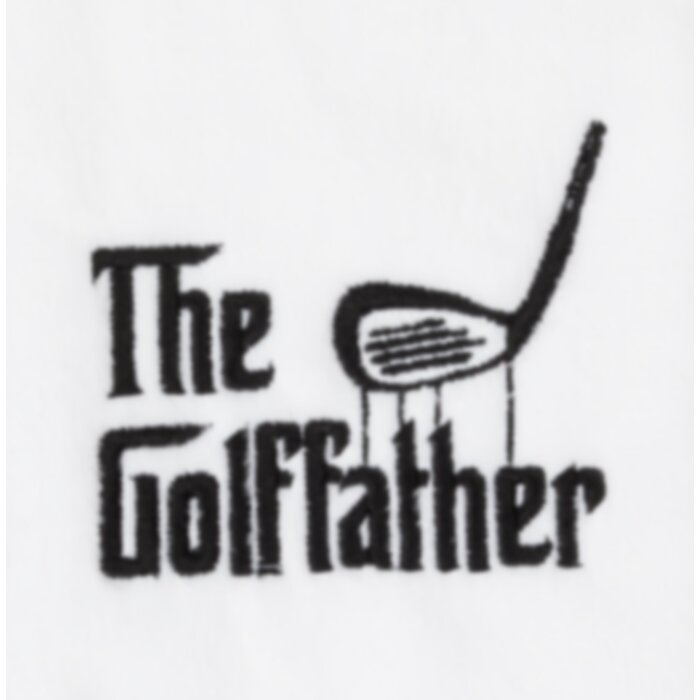 Nova Golf Nova Golf 'The Golffather' Toalla de Golf - Blanco Negro
