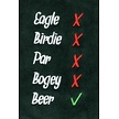 Nova Golf Nova Golf 'Eagle Birdie Beer' Toalla de golf - Verde