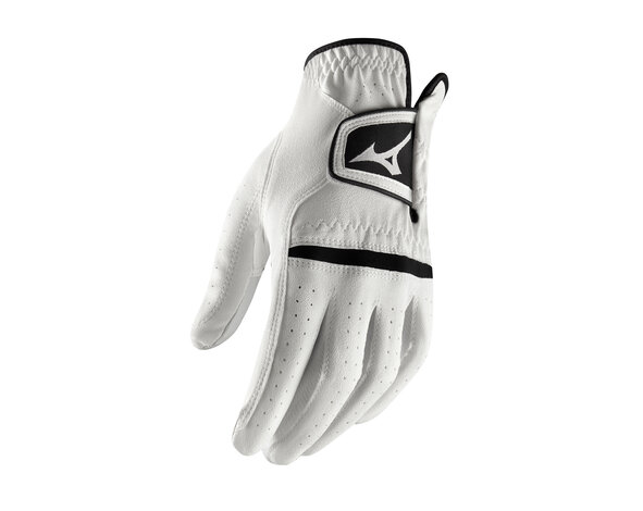 Mizuno Mizuno Comp Guante de Golf para Hombre - Blanco (Para Golfista Diestro)