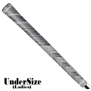 GolfPride GolfPride MultiCompound Plus 4 UNDERSIZE Grip (Mujer) - Gris Carbón