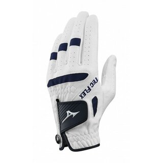 Mizuno Mizuno TecFlex Guante de Golf para Mujer All Weather (Para Golfistas Diestras) - Blanco