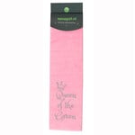 Nova Golf 'Queen Of The Green' Tri-Fold Golf Towel - Pink