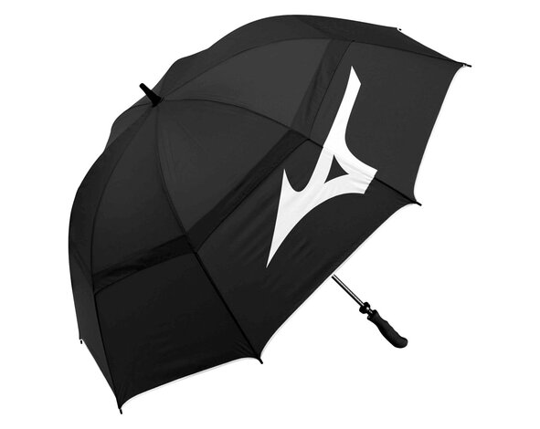 Mizuno Mizuno Tour 55 pulgadas Paraguas de Golf Twin Canopy - Negro