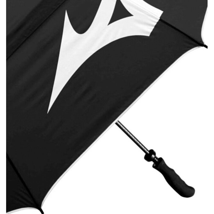 Mizuno Mizuno Tour 55 pulgadas Paraguas de Golf Twin Canopy - Negro