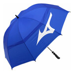 Mizuno Tour 55 pulgadas Paraguas de golf Staff de doble dosel - Azul Blanco