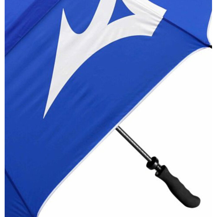 Mizuno Mizuno Tour 55 inch Twin Canopy Staff Golf Umbrella - Blue White