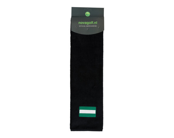 Nova Golf Nova Golf 'Bandera de Róterdam' Toalla de golf - Negro