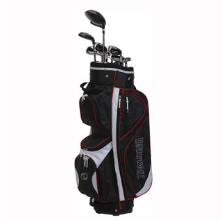 Spalding Spalding True Black Set de Golf de 14 Piezas para Mujer | Bolsa de golf carro (varilla de grafito)