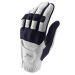 Guante de Golf Mizuno Stretch Mujer - Blanco Azul (Para Golfistas Diestros)