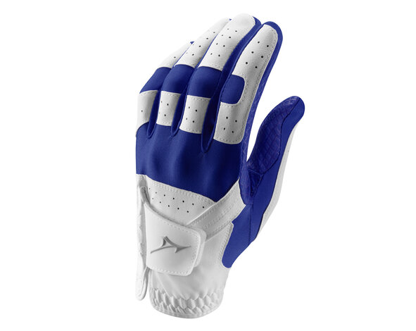 Mizuno Mizuno Guante de Golf Elástico - Azul Blanco (Golfistas Diestros)