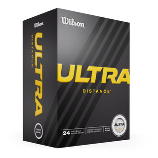 Wilson Wilson Ultra Pelotas de Golf - Blanco - 24 Unidades