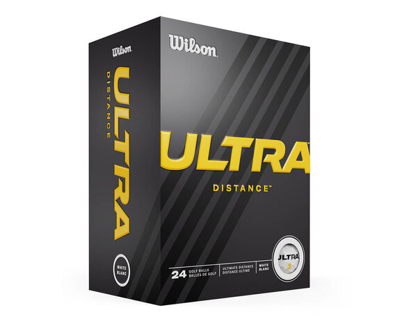 Wilson Wilson Ultra Pelotas de Golf - Blanco - 24 Unidades