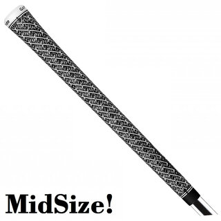 GolfPride GolfPride Z-Grip MIDSIZE Grip - Negro Blanco