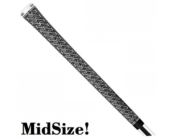 GolfPride GolfPride Z-Grip MIDSIZE Grip - Negro Blanco