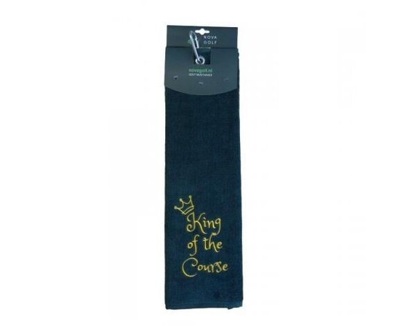 Nova Golf Nova Golf 'King Of The Course' Toalla de golf - Verde Amarillo