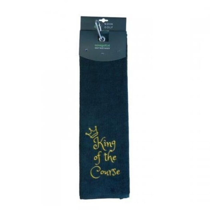 Nova Golf Nova Golf 'King Of The Course' Toalla de golf - Verde Amarillo