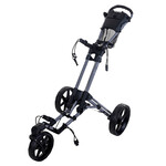 FastFold Flex 360 Carro de golf - Gris Negro