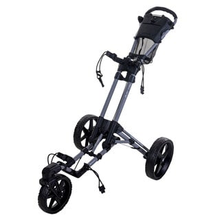 FastFold FastFold Flex 360 Golf Trolley - Grey Black