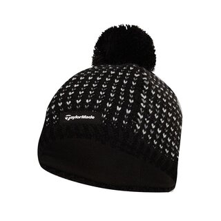 TaylorMade TaylorMade Ladies Bobble Beanie - Negro